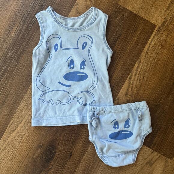 Bundle of Baby Boy Warm Weather Pajamas/PJs: Carter's, 2 Pair. - Picture 5 of 5